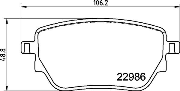 Brembo P 50 151 - Kit de plaquettes de frein, frein à disque cwaw.fr