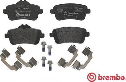 Brembo P 50 101 - Kit de plaquettes de frein, frein à disque cwaw.fr