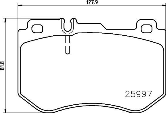 Brembo P 50 123 - Kit de plaquettes de frein, frein à disque cwaw.fr