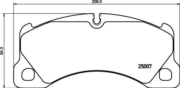 Brembo P 65 053 - Kit de plaquettes de frein, frein à disque cwaw.fr