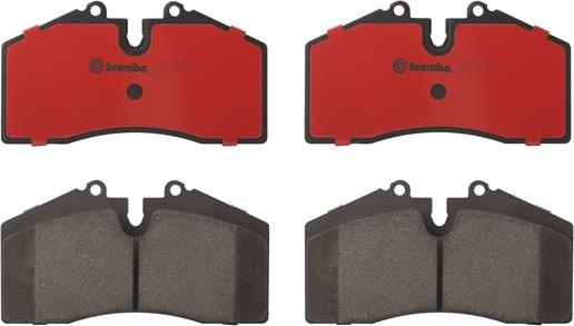 Brembo P65005N - Kit de plaquettes de frein, frein à disque cwaw.fr