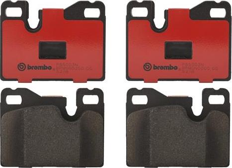 Brembo P65003N - Kit de plaquettes de frein, frein à disque cwaw.fr