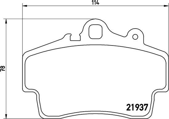 Brembo P 65 007 - Kit de plaquettes de frein, frein à disque cwaw.fr