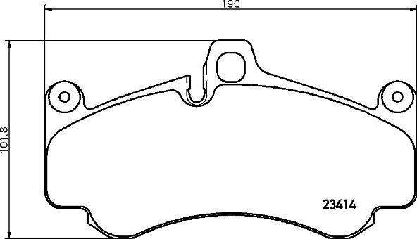 Brembo P 65 032 - Kit de plaquettes de frein, frein à disque cwaw.fr