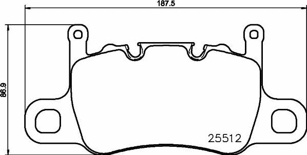 Brembo P 65 037 - Kit de plaquettes de frein, frein à disque cwaw.fr