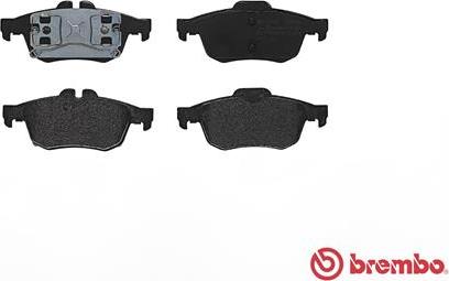 Brembo P 68 057 - Kit de plaquettes de frein, frein à disque cwaw.fr