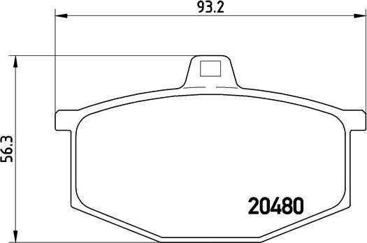 Brembo P 68 005 - Kit de plaquettes de frein, frein à disque cwaw.fr