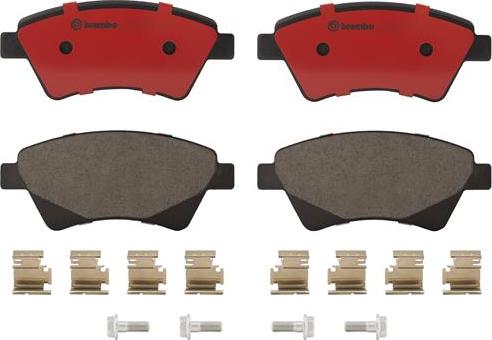 Brembo P68034N - Kit de plaquettes de frein, frein à disque cwaw.fr