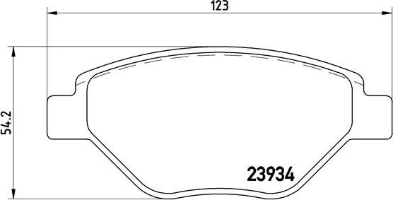 Brembo P 68 031 - Kit de plaquettes de frein, frein à disque cwaw.fr