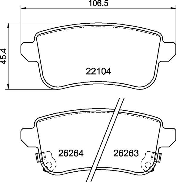 Brembo P 68 074 - Kit de plaquettes de frein, frein à disque cwaw.fr