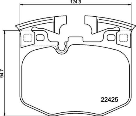 Brembo P 06 099 - Kit de plaquettes de frein, frein à disque cwaw.fr