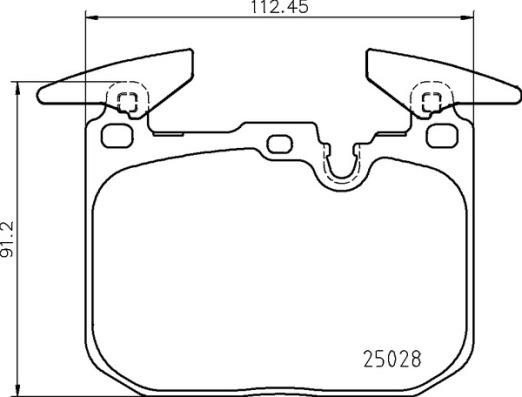 Brembo P 06 098 - Kit de plaquettes de frein, frein à disque cwaw.fr