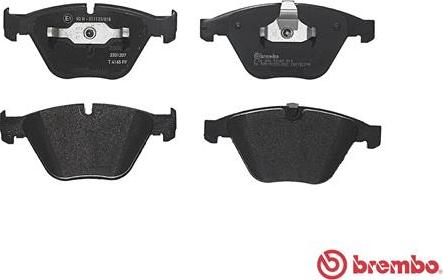 Brembo P 06 046 - Kit de plaquettes de frein, frein à disque cwaw.fr