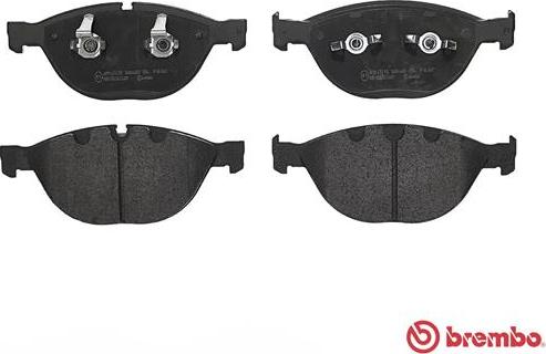 Brembo P 06 047 - Kit de plaquettes de frein, frein à disque cwaw.fr