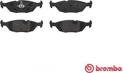 Brembo P 06 009 - Kit de plaquettes de frein, frein à disque cwaw.fr