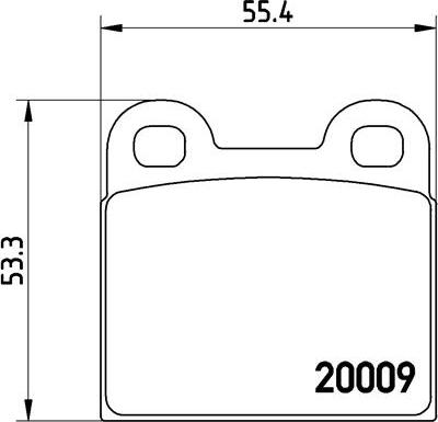 Brembo P06001 - Kit de plaquettes de frein, frein à disque cwaw.fr