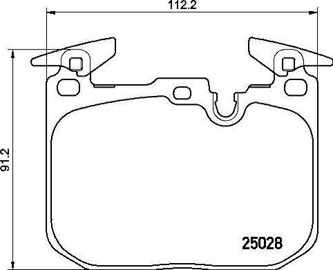 Brembo P 06 088 - Kit de plaquettes de frein, frein à disque cwaw.fr