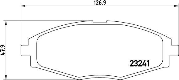 Brembo P 15 006 - Kit de plaquettes de frein, frein à disque cwaw.fr