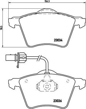 Lemförder 26273 - Kit de plaquettes de frein, frein à disque cwaw.fr