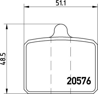 Brembo P 85 001 - Kit de plaquettes de frein, frein à disque cwaw.fr