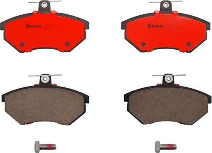 Brembo P85011N - Kit de plaquettes de frein, frein à disque cwaw.fr