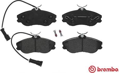 Brembo P 85 018 - Kit de plaquettes de frein, frein à disque cwaw.fr