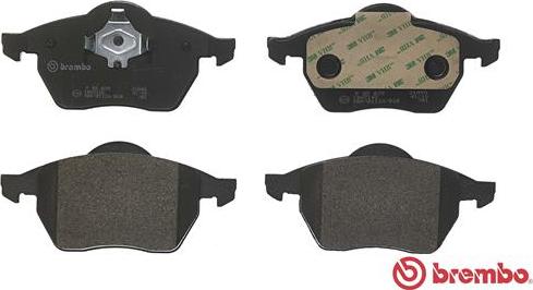 Brembo P 85 039 - Kit de plaquettes de frein, frein à disque cwaw.fr