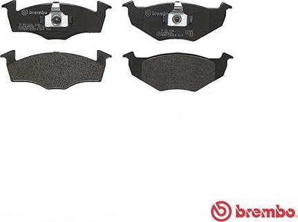 Brembo P 85 031 - Kit de plaquettes de frein, frein à disque cwaw.fr