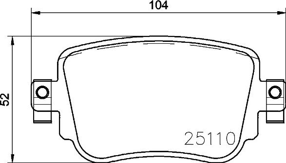 Brembo P 85 140 - Kit de plaquettes de frein, frein à disque cwaw.fr