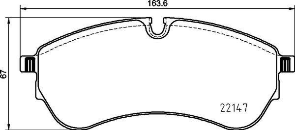 Brembo P 85 169 - Kit de plaquettes de frein, frein à disque cwaw.fr