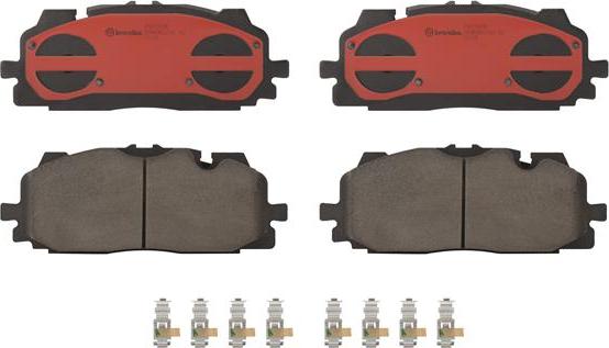 Brembo P85165N - Kit de plaquettes de frein, frein à disque cwaw.fr