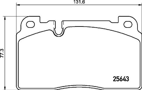 Brembo P 85 133 - Kit de plaquettes de frein, frein à disque cwaw.fr