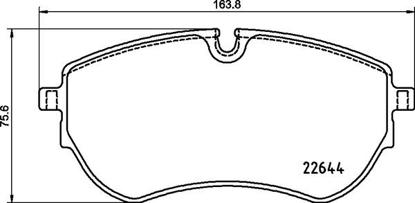 Brembo P 85 173 - Kit de plaquettes de frein, frein à disque cwaw.fr