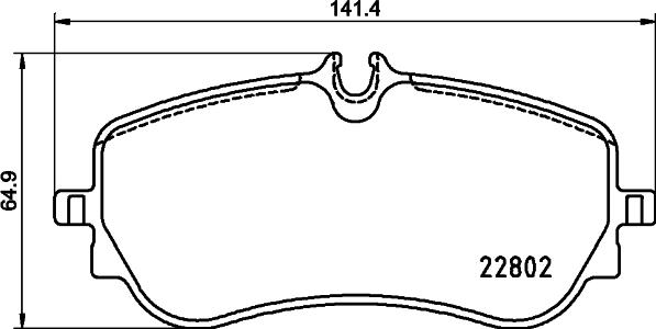 Brembo P 85 172 - Kit de plaquettes de frein, frein à disque cwaw.fr