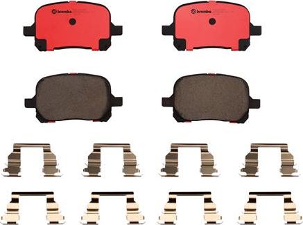 Brembo P83040N - Kit de plaquettes de frein, frein à disque cwaw.fr