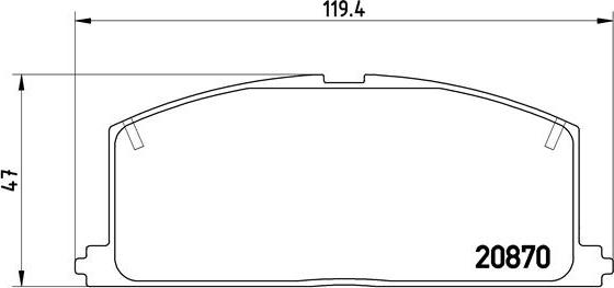 Brembo P 83 011 - Kit de plaquettes de frein, frein à disque cwaw.fr