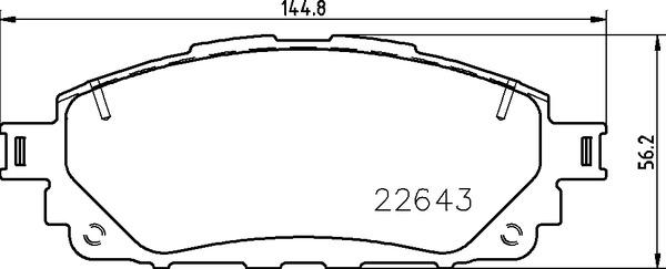 Brembo P 83 170 - Kit de plaquettes de frein, frein à disque cwaw.fr