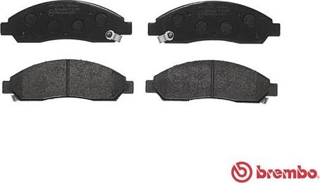 Brembo P 34 005 - Kit de plaquettes de frein, frein à disque cwaw.fr