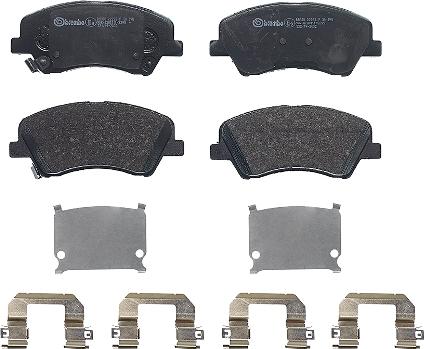 Brembo P 30 098 - Kit de plaquettes de frein, frein à disque cwaw.fr