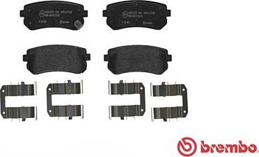 Brembo P 30 051 - Kit de plaquettes de frein, frein à disque cwaw.fr