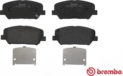 Brembo P 30 065 - Kit de plaquettes de frein, frein à disque cwaw.fr