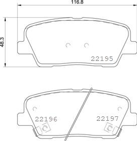 Brembo P 30 105 - Kit de plaquettes de frein, frein à disque cwaw.fr