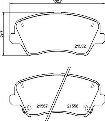 Brembo P 30 123 - Kit de plaquettes de frein, frein à disque cwaw.fr