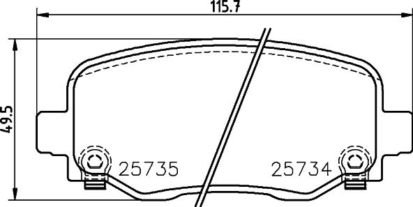 ATE 602622 - Kit de plaquettes de frein, frein à disque cwaw.fr