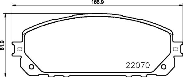 Brembo P 37 021 - Kit de plaquettes de frein, frein à disque cwaw.fr