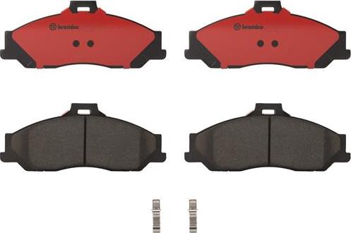 Brembo P24051N - Kit de plaquettes de frein, frein à disque cwaw.fr