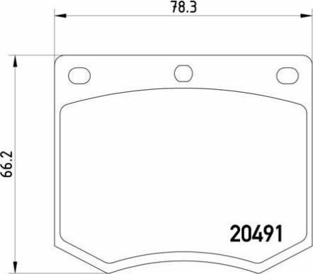 Brembo P24002 - Kit de plaquettes de frein, frein à disque cwaw.fr