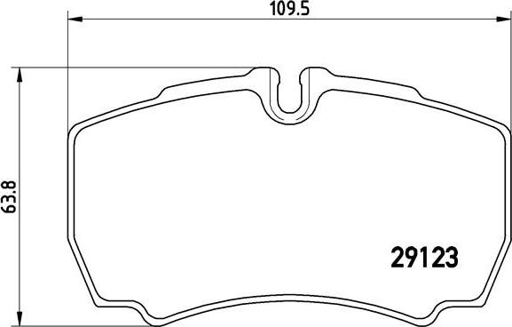 Brembo P 24 084 - Kit de plaquettes de frein, frein à disque cwaw.fr