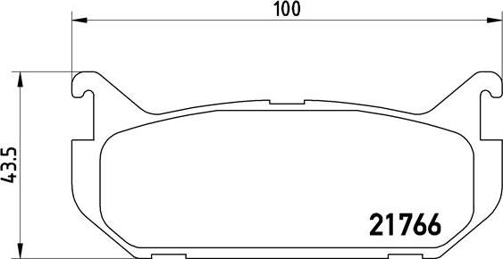 Brembo P 24 036 - Kit de plaquettes de frein, frein à disque cwaw.fr