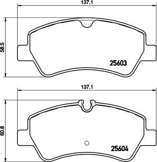 Brembo P 24 160 - Kit de plaquettes de frein, frein à disque cwaw.fr